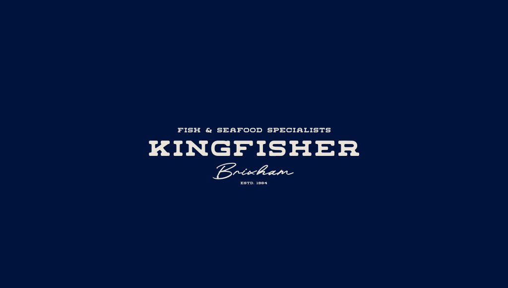 Logo of Devon fishmonger, Kingfisher Brixham